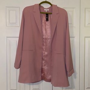 NWT Blush Pink Blazer Size Large from Local Boutique